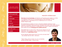 Tablet Screenshot of ina-hebamme.de
